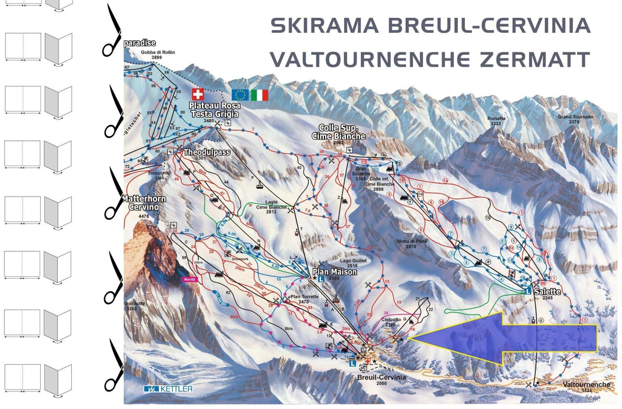 Orange Fox Cervinia Apartment Vda Vacanze In Vetta Cir 0185 布勒伊-切尔维尼亚 外观 照片
